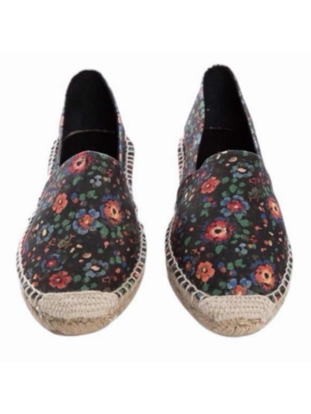Isabel Marant Floral Espadrille Shoes Size 38 US 8 Quiet Luxury Designer Boho - Picture 3 of 7